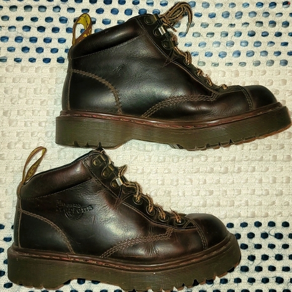 Vtg Boots Doc Martens 8287 Combat Hoes 